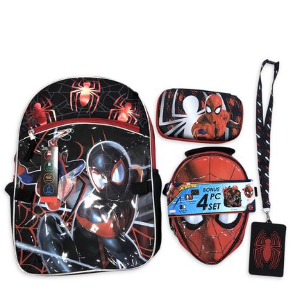 Spider-man Backpack Set